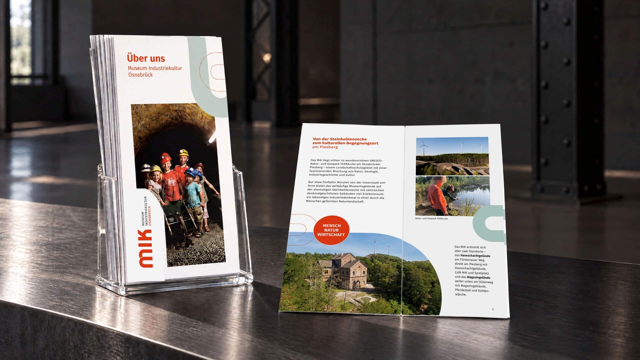 Markenrelaunch MIK 7 MIK Branding 15 Imageflyer offen