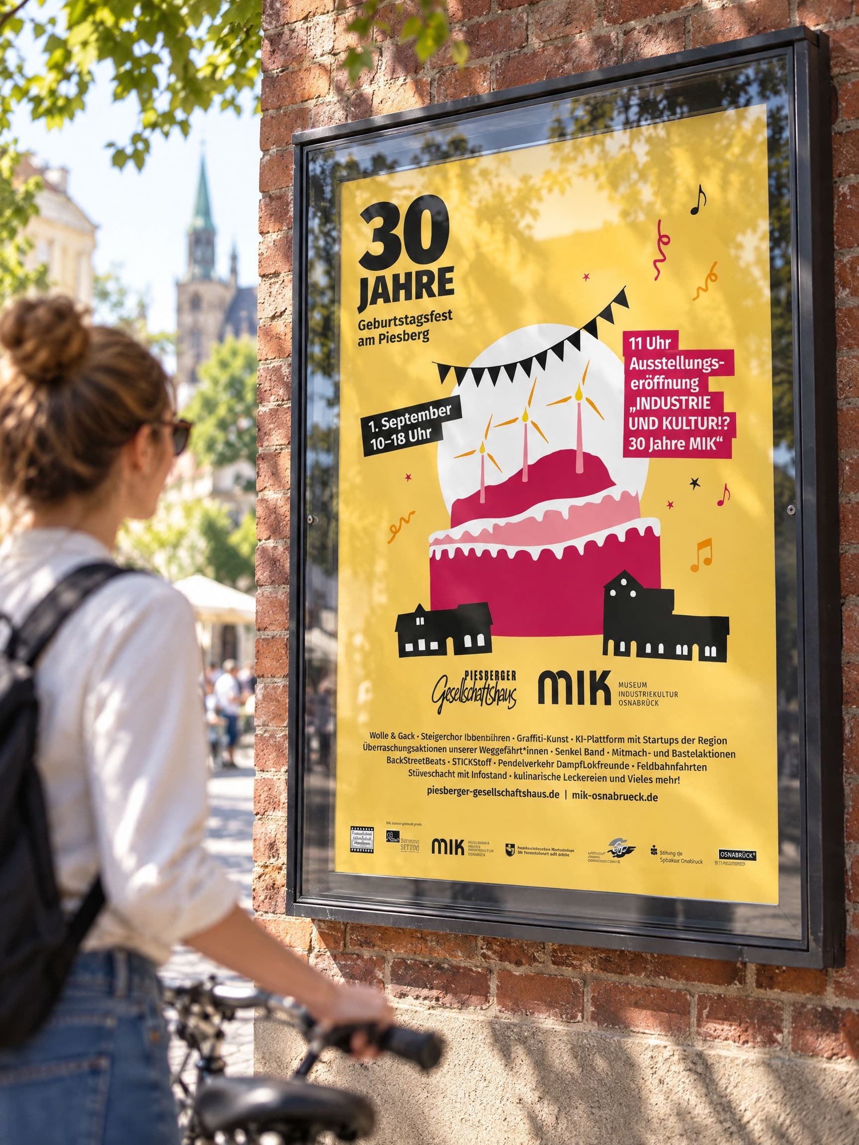 Industrie & Kultur?! 14 MIK30 14 Werbung Geburtstagsplakat