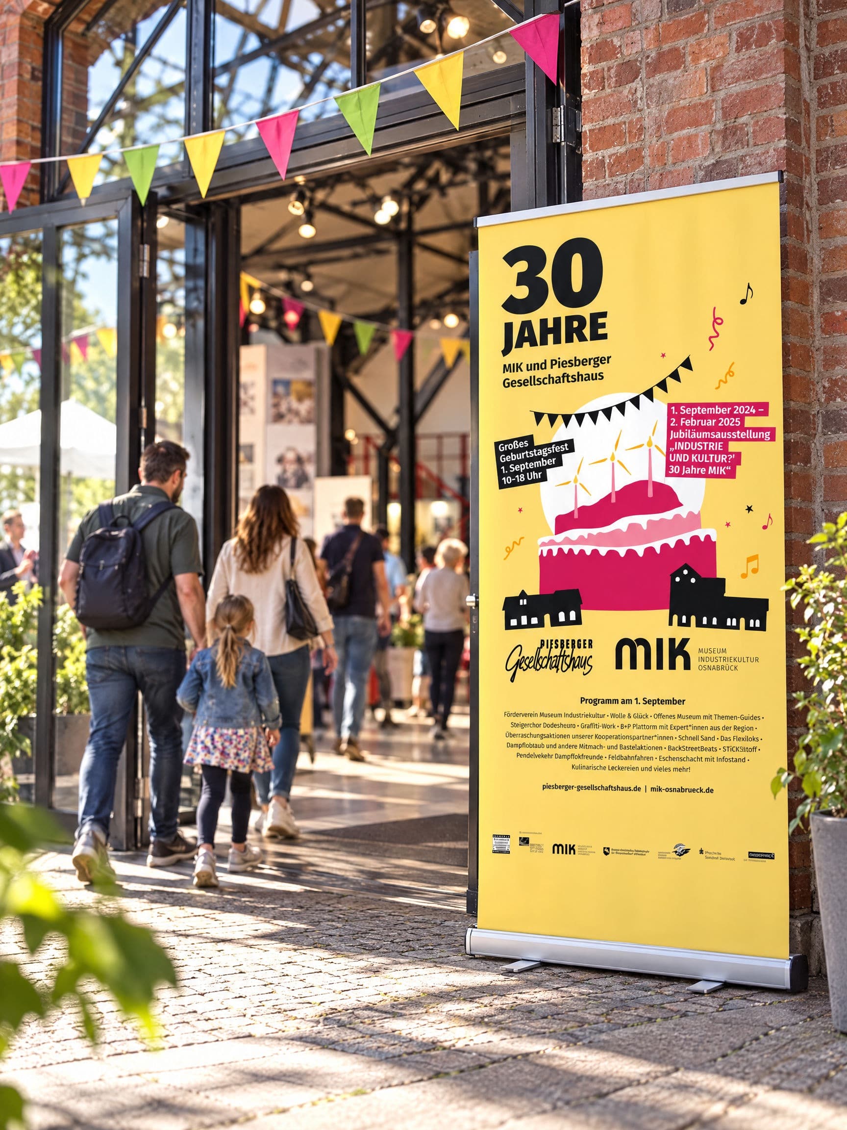 Industrie & Kultur?! 15 MIK30 15 Werbung Rollup